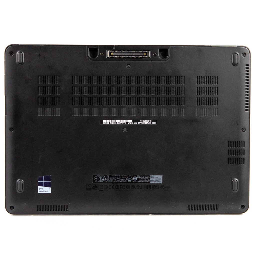 Used Dell Model E7270 12.5" Portable PC Core 5 8GB 512GB SSD M.2 Integrated Graphics Win 10 Pro B v.WCA