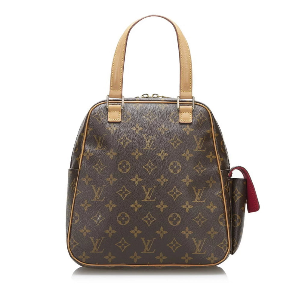 Pre-Owned Louis Vuitton Monogram Exantry Cite Handbag M51161 Brown PVC Leather Ladies LOUIS VUITTON (Good)
