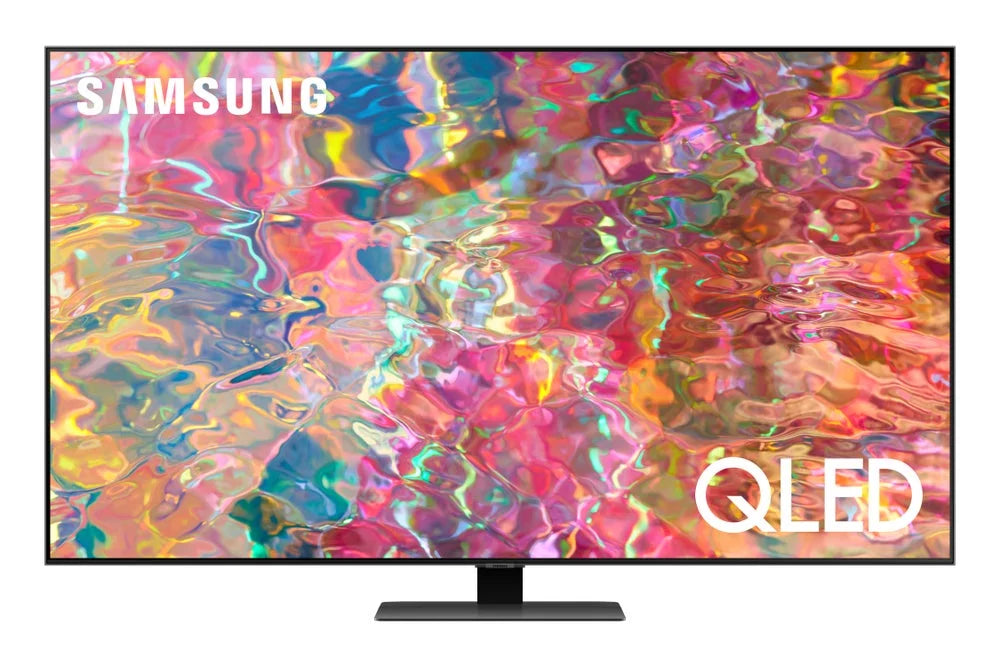 SAMSUNG 50-Inch Class QLED Q80B Series - 4K UHD Direct Full Array Quantum HDR 8X Smart TV with a Walts TV Large/Extra Large Tilt Mount and Walts HDTV Screen Cleaner Kit (2022)