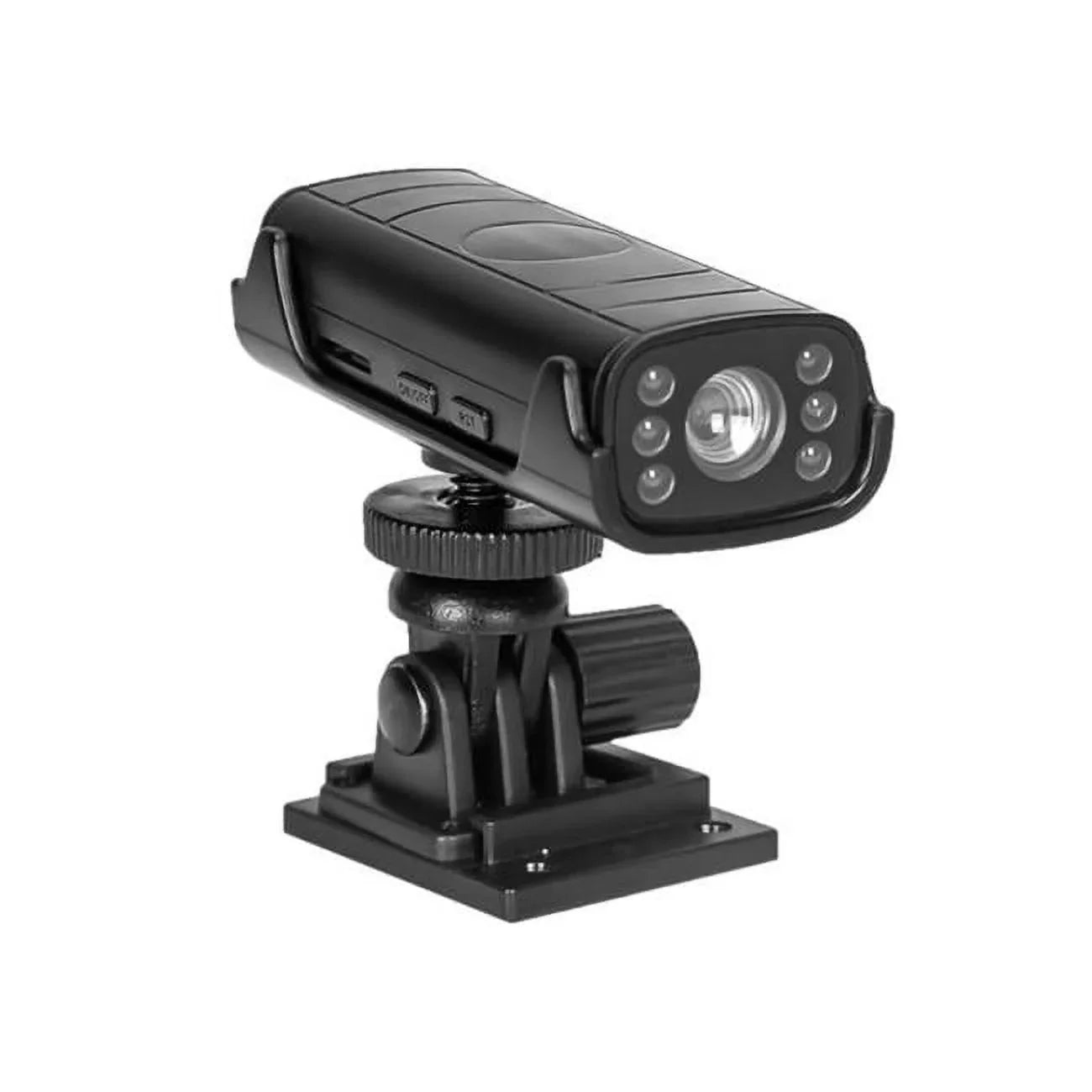 Wireless Camera Reverse Hitch Guide Camera Vehicle Backup Rechargeable Camera with Flexible Adhesive Base Night Vision for Car RVs Trailer Truck - Black