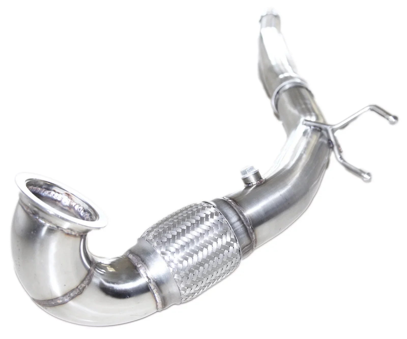 SS Downpipe fits 2015-2016 VW Golf Wolf R/Audi A3 Quattro S3 2.0T MK7 3" SS Downpipe fits 2015-2016 VW Golf Wolf R/Audi A3 Quattro S3 2.0T MK7 3"