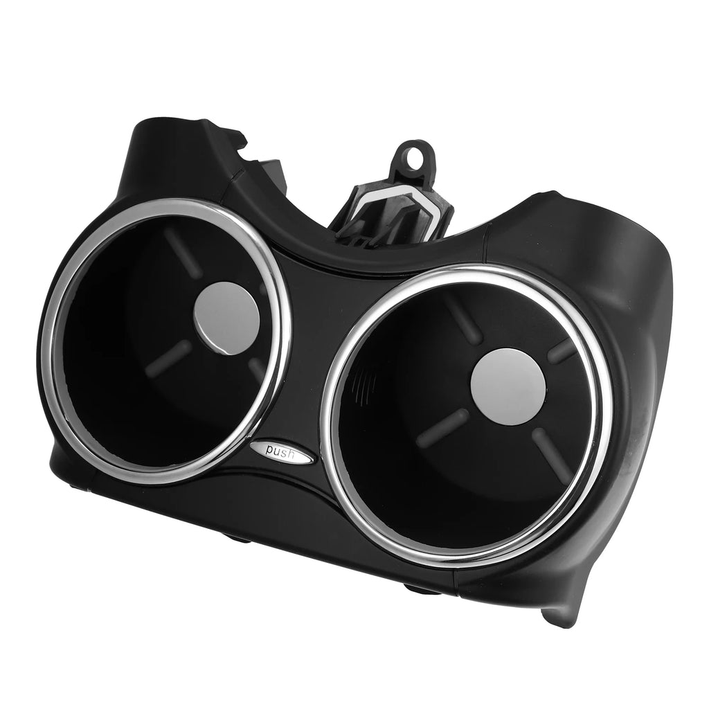 Unique Bargains Car Front Seats Cup Holder Storage Bracket Black Replace A21968004149051 for Mercedes Benz W219 06-11