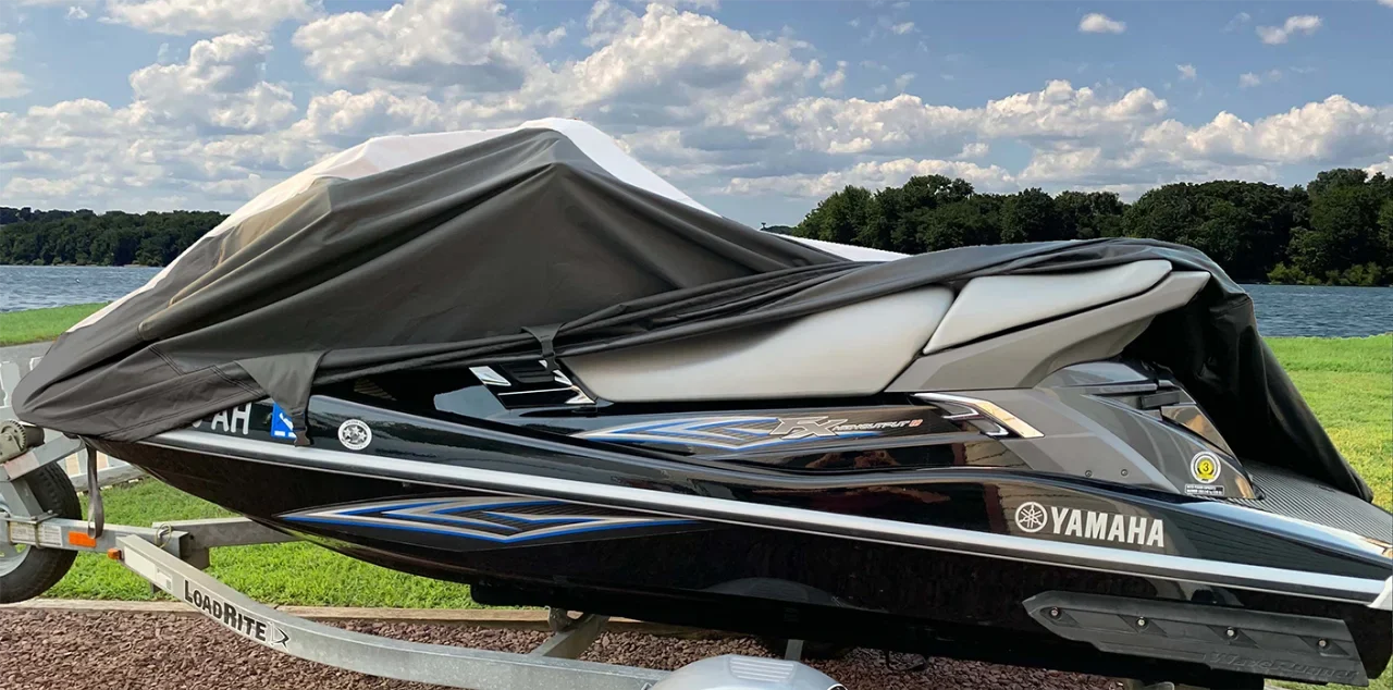 SUPER HEAVY-DUTY PWC 600D JET SKI Cover Compatible for Sea Doo Sea-Doo GTI SE 155 2011-2019 Jet Ski Watercraft Cover NEW