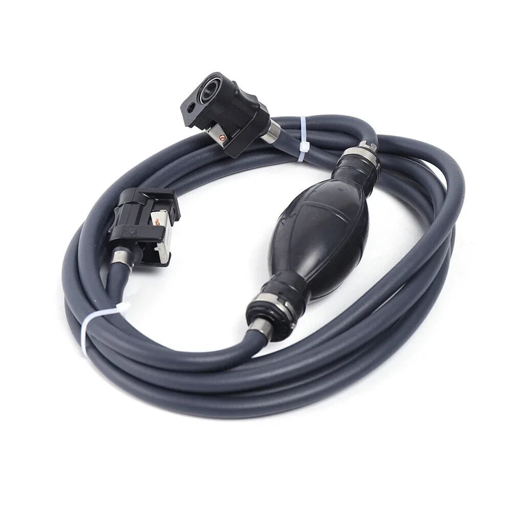 Miumaeov Outboard Tube Outboard Boat Engine Fuel Tank Connector Kit Gas Hose Oil Pump Tubing Assembly Tubing Tank Connector Marine Fuel Storage Tank Suitable for Boat Inflatable Boat Kayak