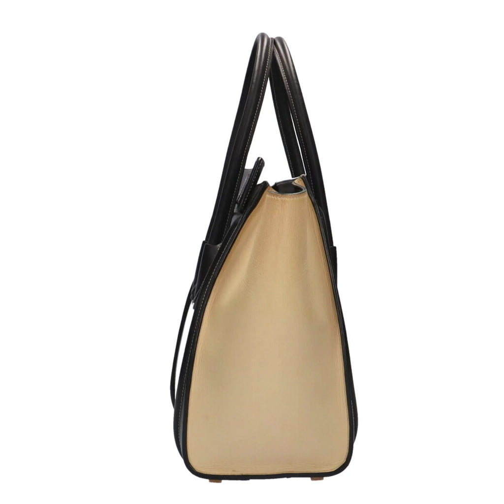 Pre-Owned Celine CELINE Micro Shopper Luggage Handbag Calf Ladies (Good)