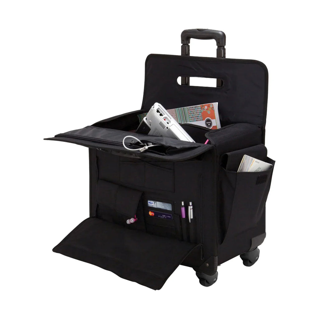 4 WHEELED SPINNER SALES SAMPLE COMPU/TABLET CASE