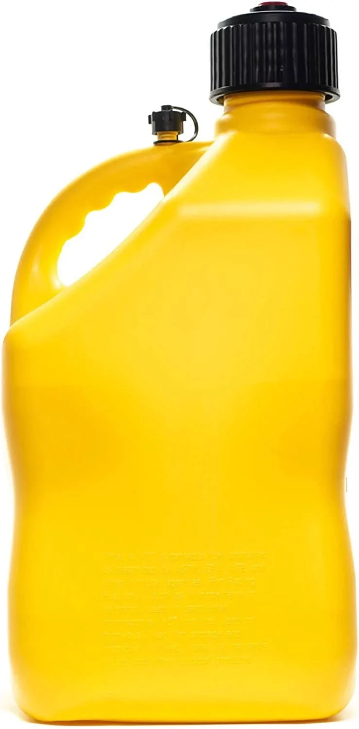 VP Racing Fuels Motorsports Jug 5.5 Gal Yellow Square w/Hose