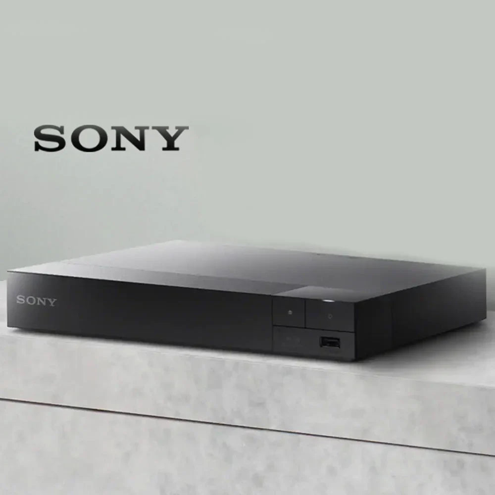 Sony BDPBX370 Streaming Blu-Ray Disc Player with WiFi Bundle with Deco Gear 6FT Universal 4K HDMI 2.0 Cable with 28AWG Pure Copper Conductors and Microfiber Cleaning Cloth