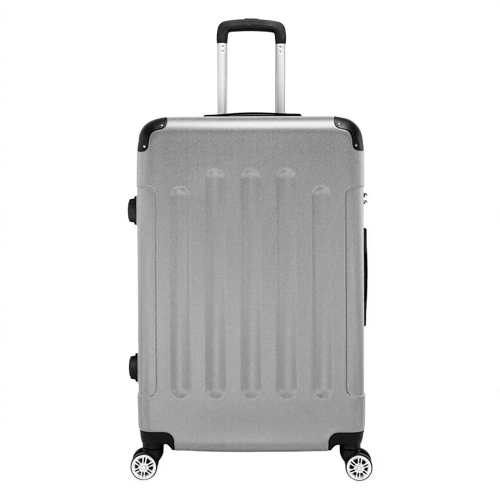 Fithood 3-in-1 Portable ABS Trolley Case 20" / 24" / 28" Gray