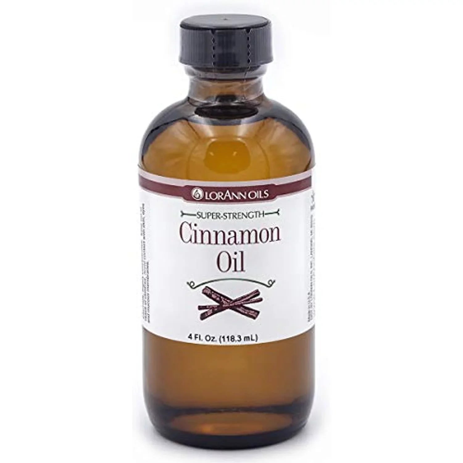 Lorann Cinnamon Oil Ss Flavor, 4 Ounce Bottle