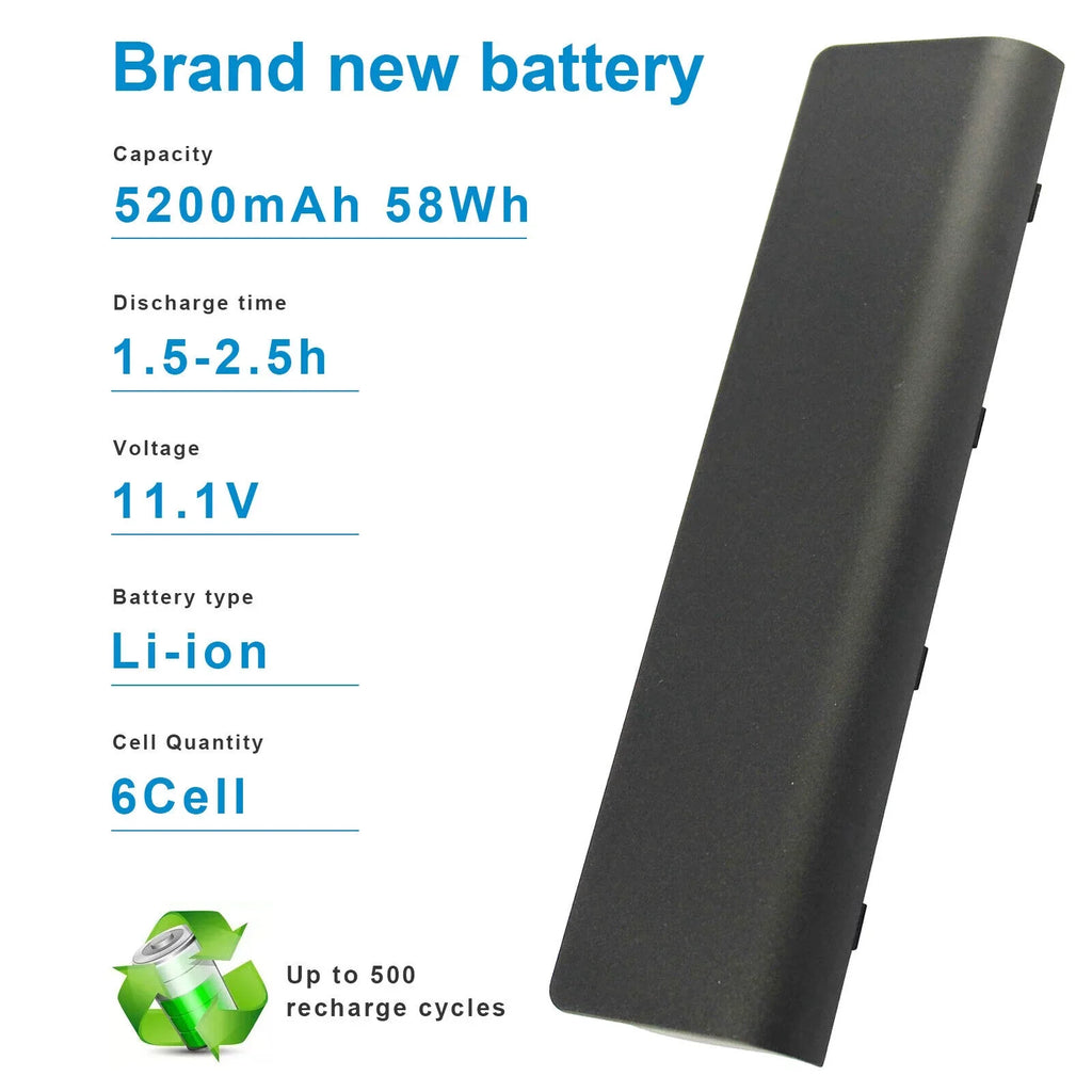 Portable PC Battery for HP Pavilion G4, G6, Compaq Presario CQ42 CQ56 CQ57 4400mAh