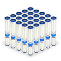 Pleated Poly Water Filter Cartridge 20x2.5" 10 micron 25 Pack