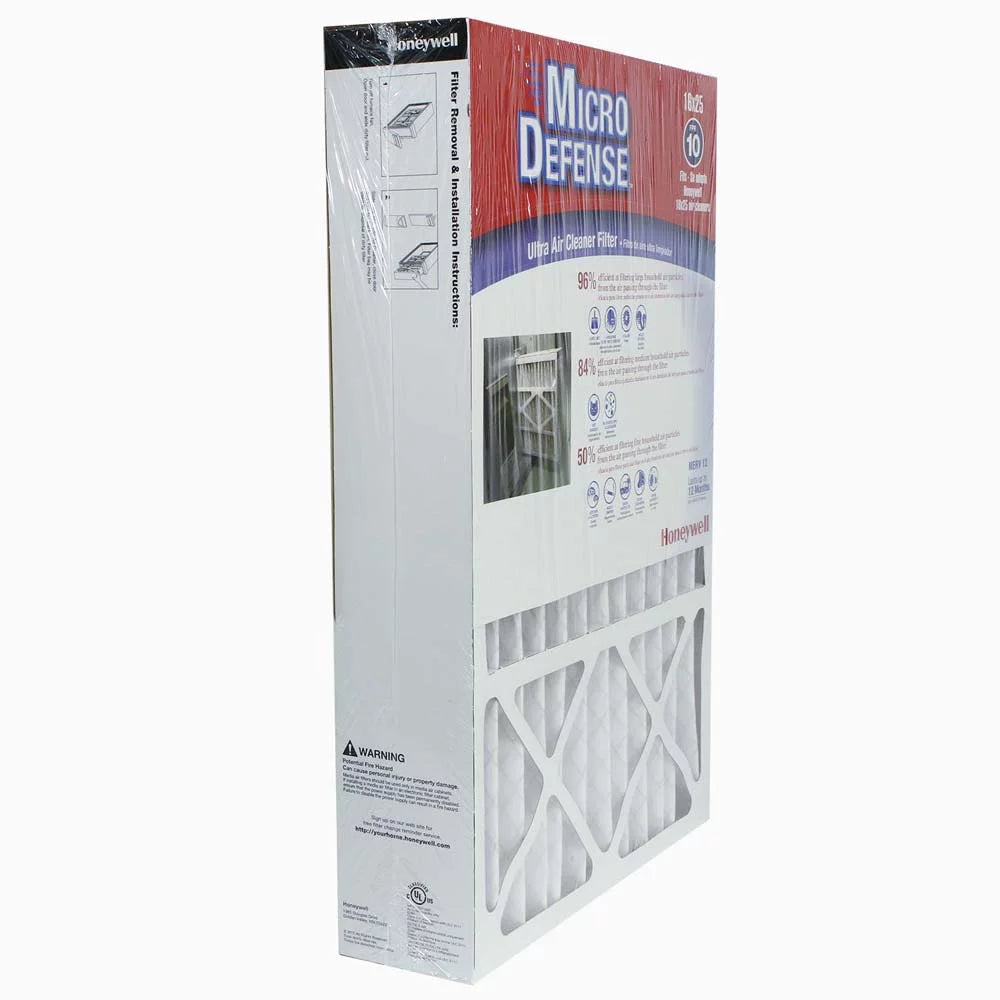 Honeywell Home Air Filter,MERV 12,16x25x4"