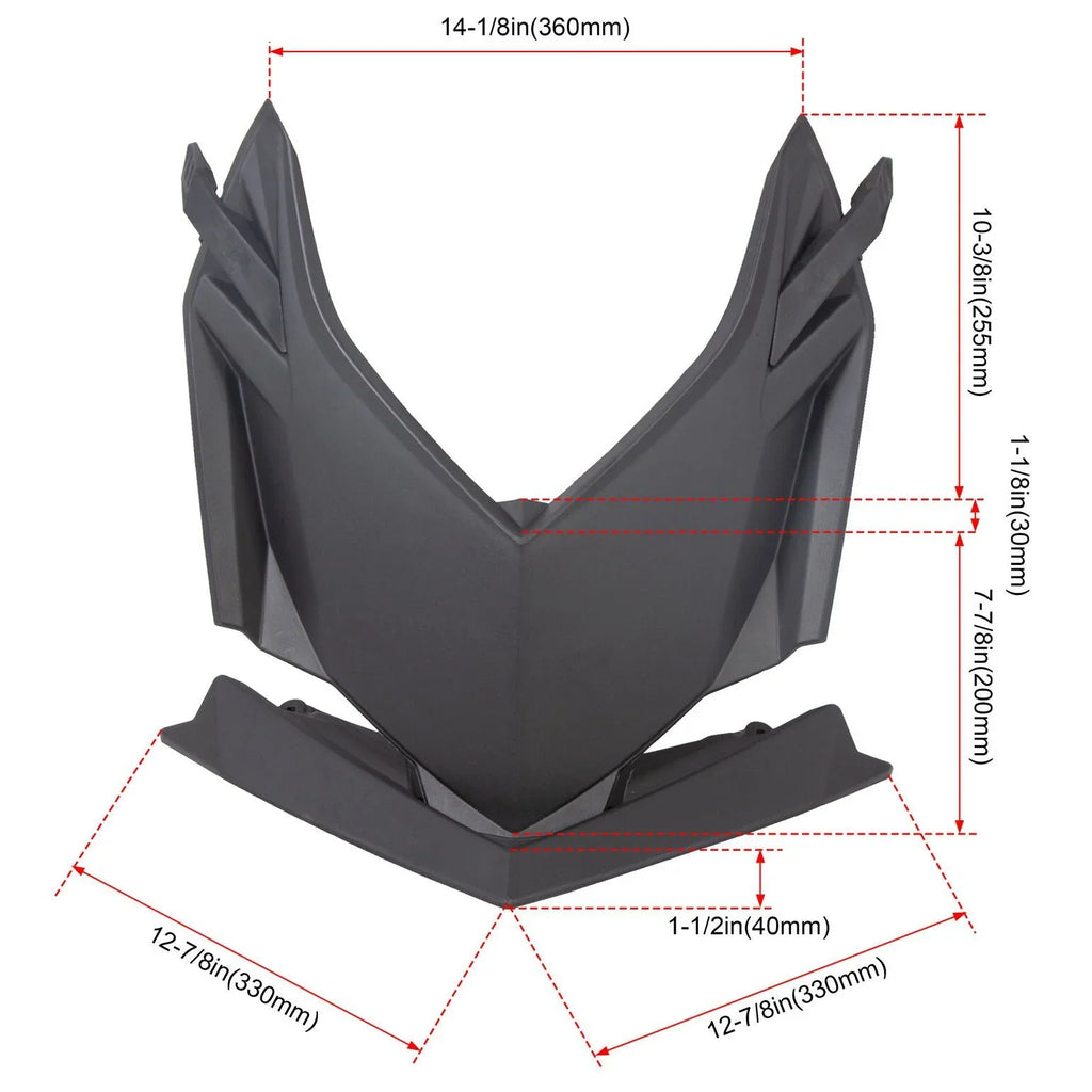 Teledu Front Upper Storage Cargo Bin Cover Deflector Lid For Sea-Doo Spark TRIXX