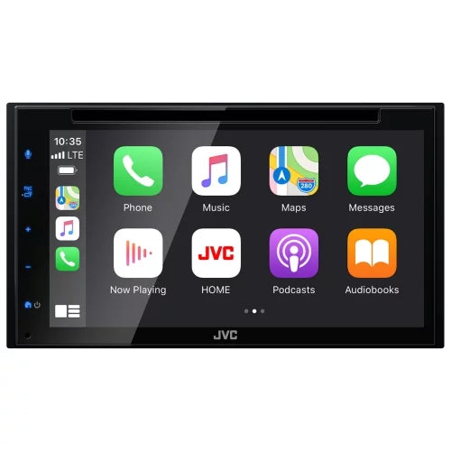 JVC KW-V66BT 6.8" Car CD/DVD Player Apple Carplay Android Receiver+Backup Camera