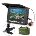 moobody 4.3 Inch Portable Underwater Fishing Camera Fish Finder Waterproof Night Vision Ice Boat Fishing Camera 20M Cable with Carry Bag