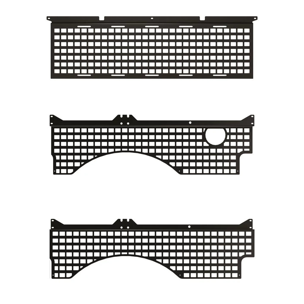 Putco 195401 Molle Panel Fits 17-21 Titan Fits select: 2017 NISSAN TITAN S, 2019 NISSAN TITAN SV/PLATINUM/PRO-4X/PLATINUM RESERVE