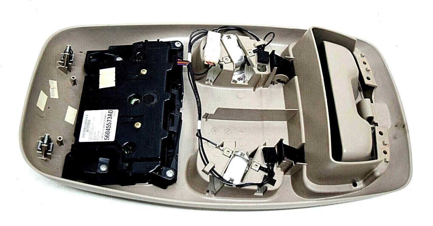 03 04 05 06 Dodge Ram 1500 OverHead Console Digital Monitor Sunglasses Holder