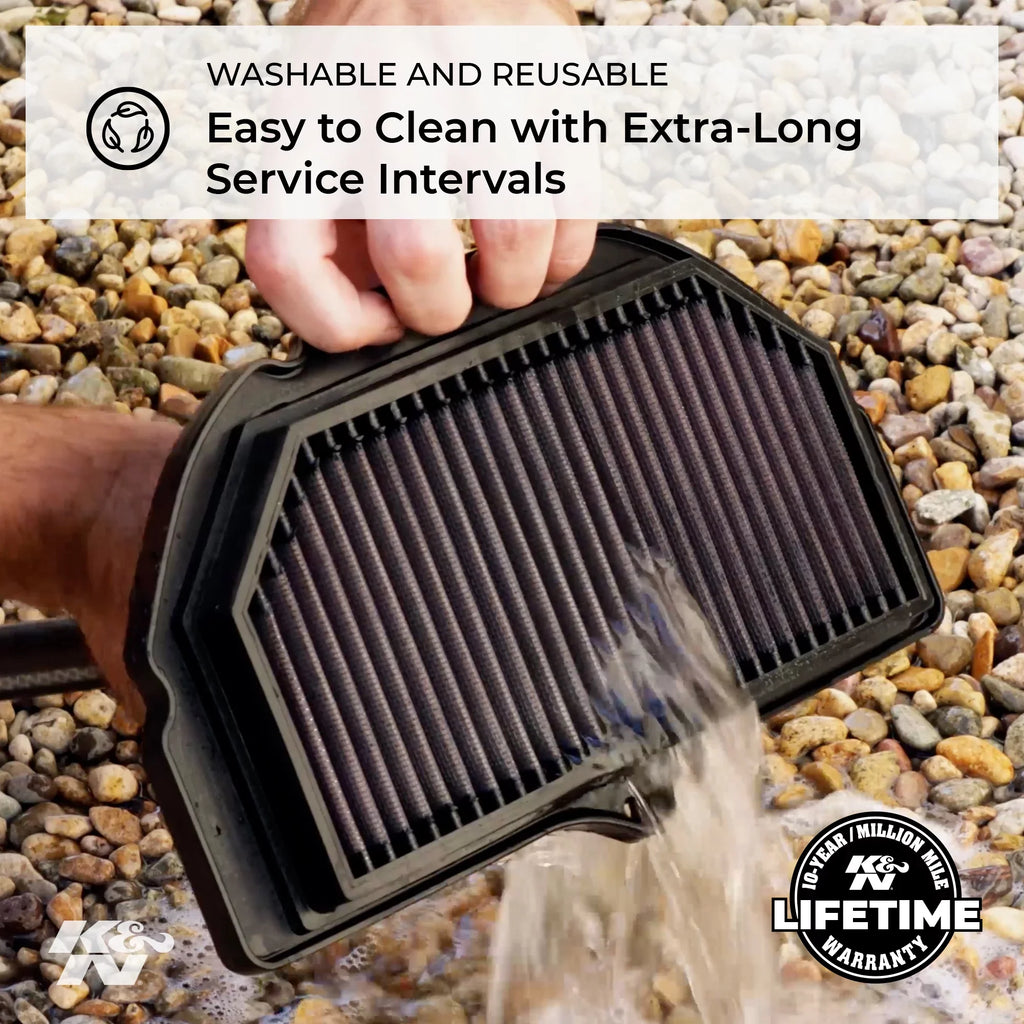 K&N Engine Air Filter: High Performance, Premium, Powersport Air Filter: 1989-1998 HONDA (PC800 Pacific Coast) HA-8089