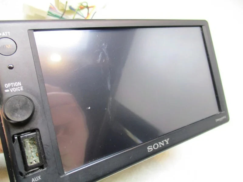 Pre-Owned SONY Double Din AM FM Radio Information Monitor XAV-AX1000 OEM (Good)