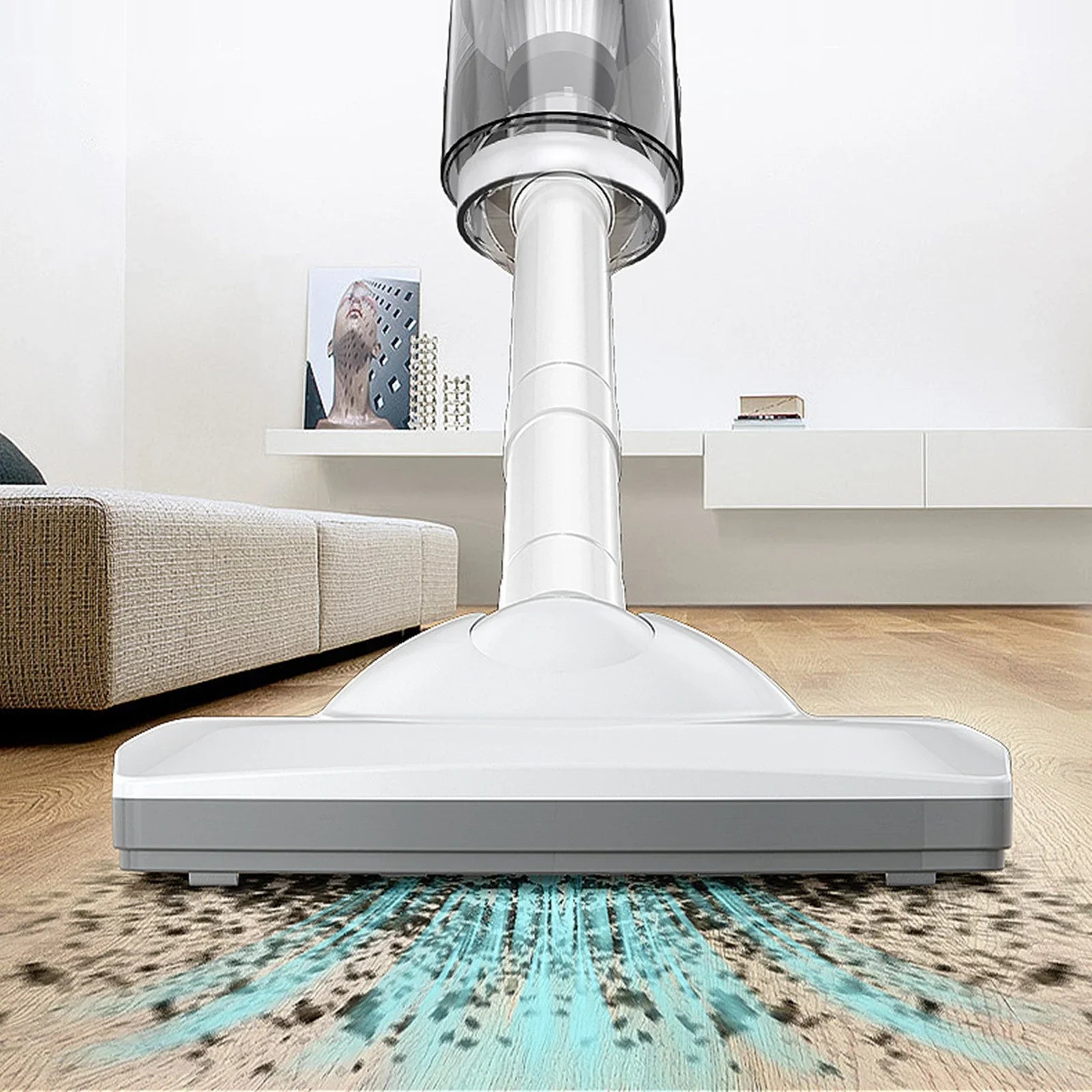 Cordless Stick Vacuum Clearance, Vacuum Cleaner With 30 Mins Long Runtime, Lightweight Quiet Cordless Vacuum Cleaner For Carpet And Hardwood Floor Pet Hair