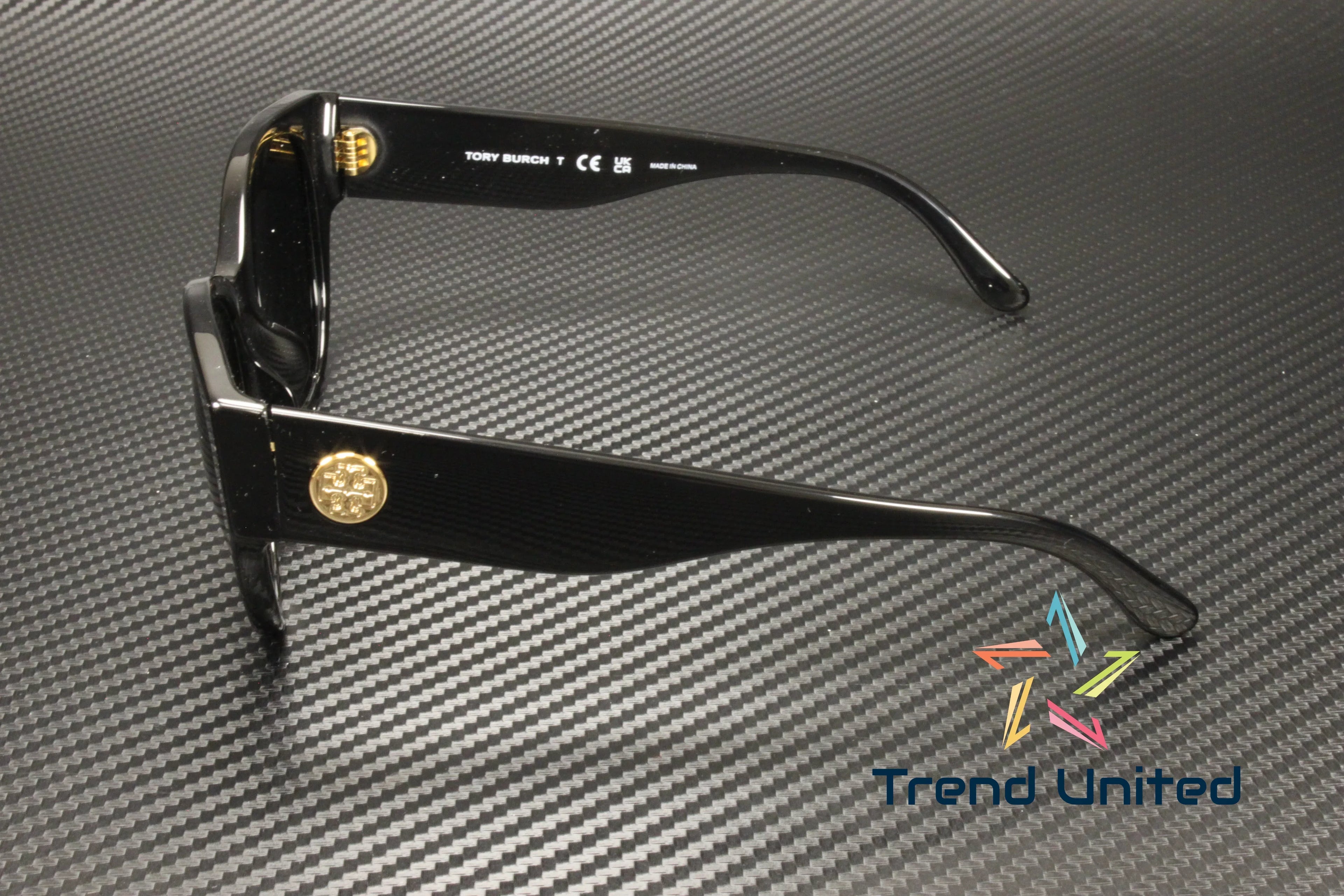 Sunglasses Tory Burch TY 7182 U 170987 Black Grey Gradient