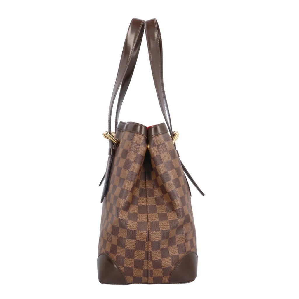 Pre-Owned Louis Vuitton Hampstead MM Damier Shoulder Bag Canvas N51204 Brown Women's LOUIS VUITTON BRB03130000004147 (Good)