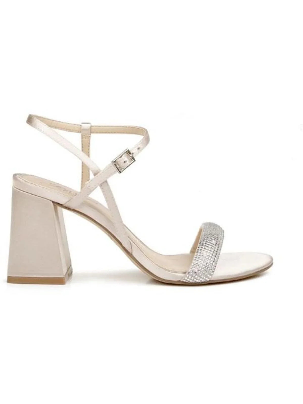 Jewel Badgley Mischka Women's Earlene Block Heel Evening Sandals