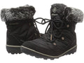 Columbia Women's Heavenly Shorty Omni-Heat Snow Boot, 10, Black/Kettle