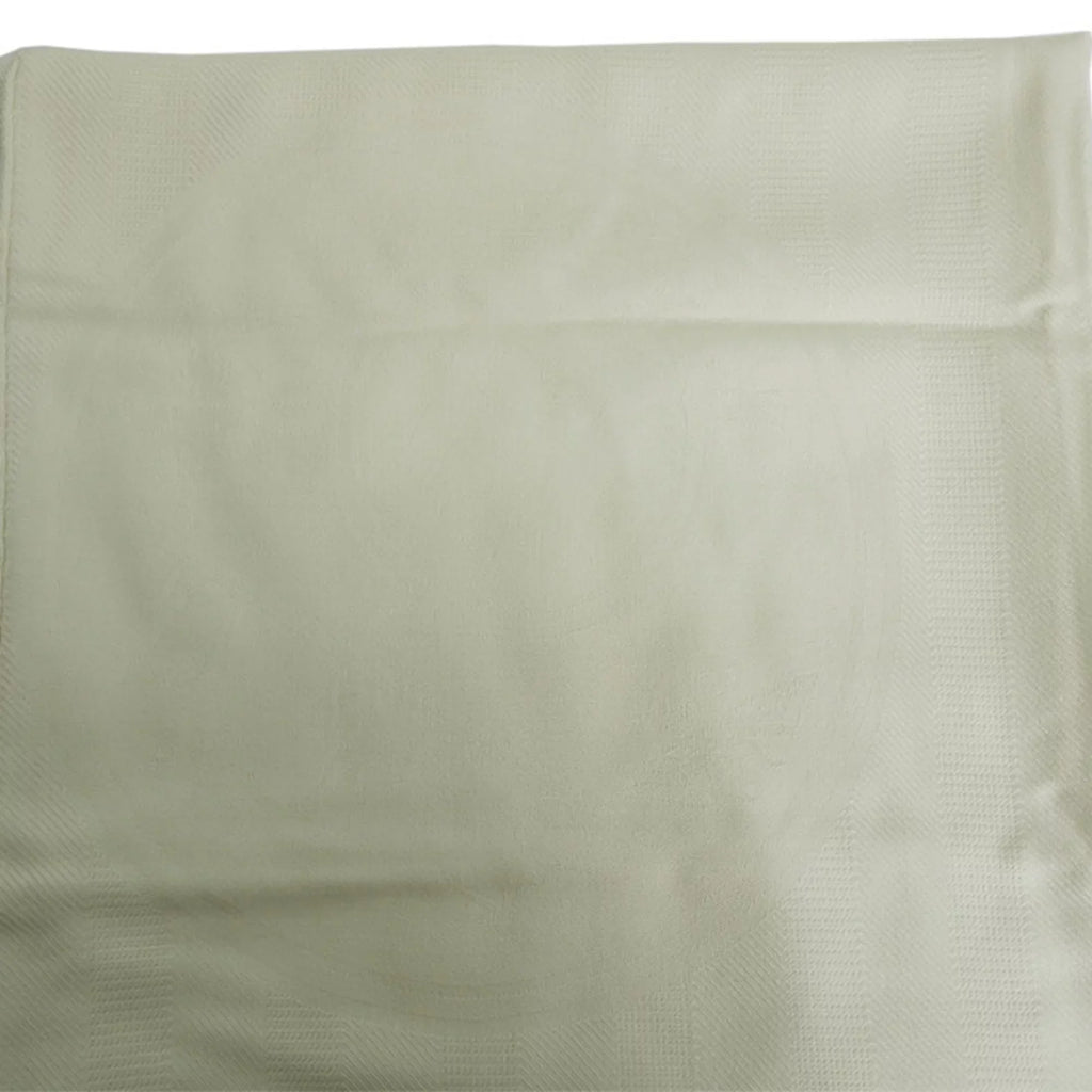 Pre-Owned Hermes HERMES New Libris Stole Yvoire White H262494S Women's (Like New)