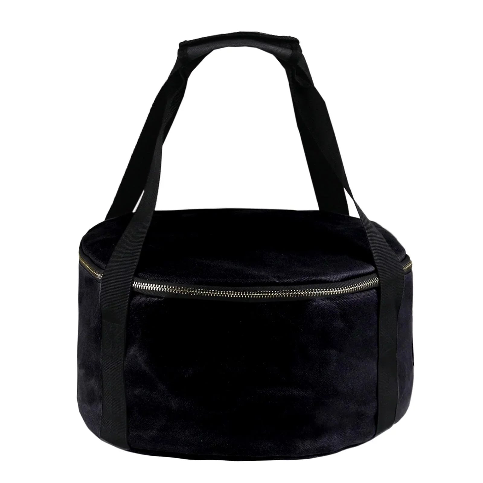 Durable Storage Bag Dutch Oven Container Cookware 12" Multipurpose Handbag Carry Bag for BBQ Camping ,Outdoor Activities ,Fishing Accessories - Black