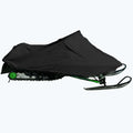 200 Denier Storage Snowmobile Cover Compatible for the 2014-2015 Ski Doo Bombardier Model GSX LE ACE 900 Snowmachine Sled. All Black.