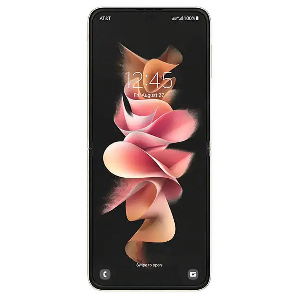 Samsung Galaxy Z Flip3 5G F711U (Fully Unlocked) 128GB Cream (Used - A+)