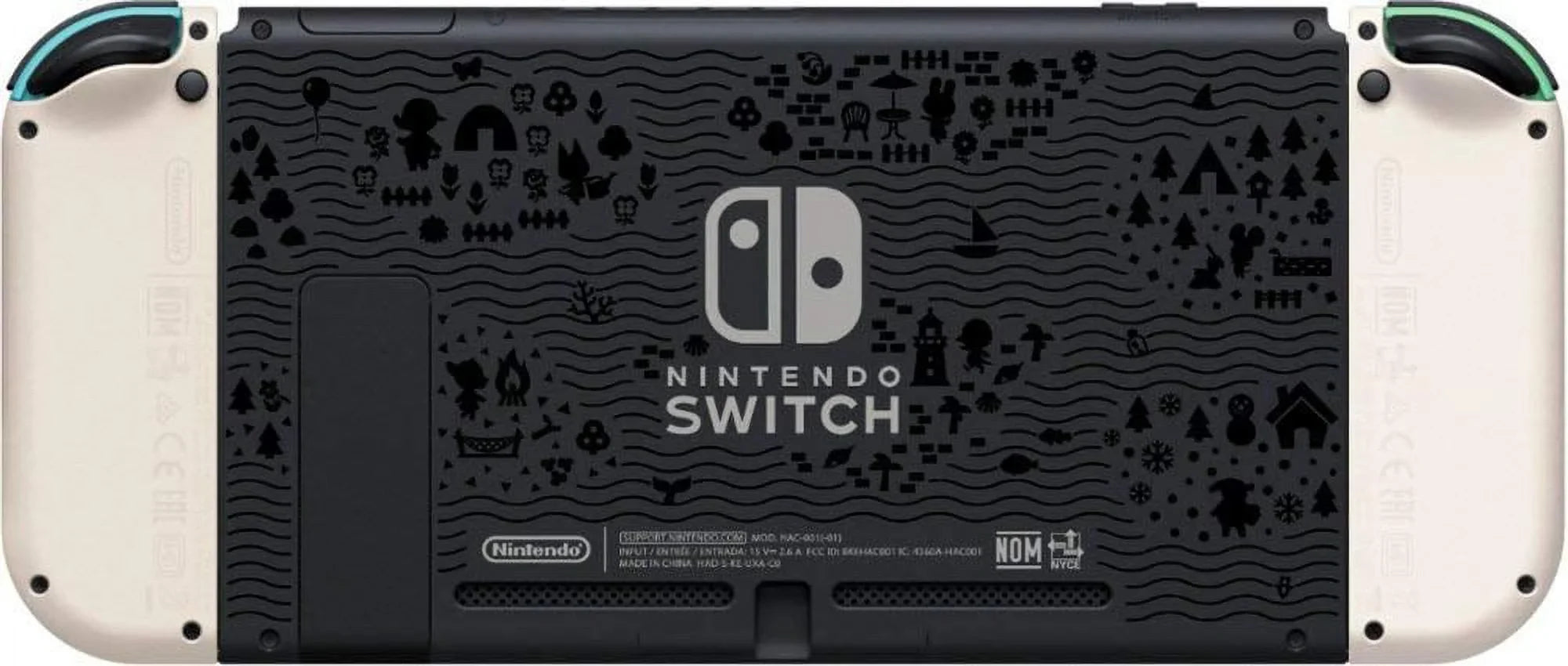 TEC Nintendo Switch Console, Animal Crossing: New Horizons Edition (Game Not Included)