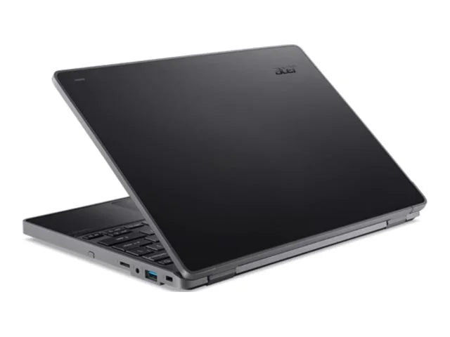 Acer TravelMate B3 11 TMB311-33 - 180-degree hinge design - Processor N-series - N100 / up to 3.4 GHz - Win 11 Pro - UHD Graphics - 4 GB RAM - 128 GB eMMC - 11.6" IPS 1366 x 768 - Wi-Fi 6E, Bluetooth - shale black - kbd: US Intl