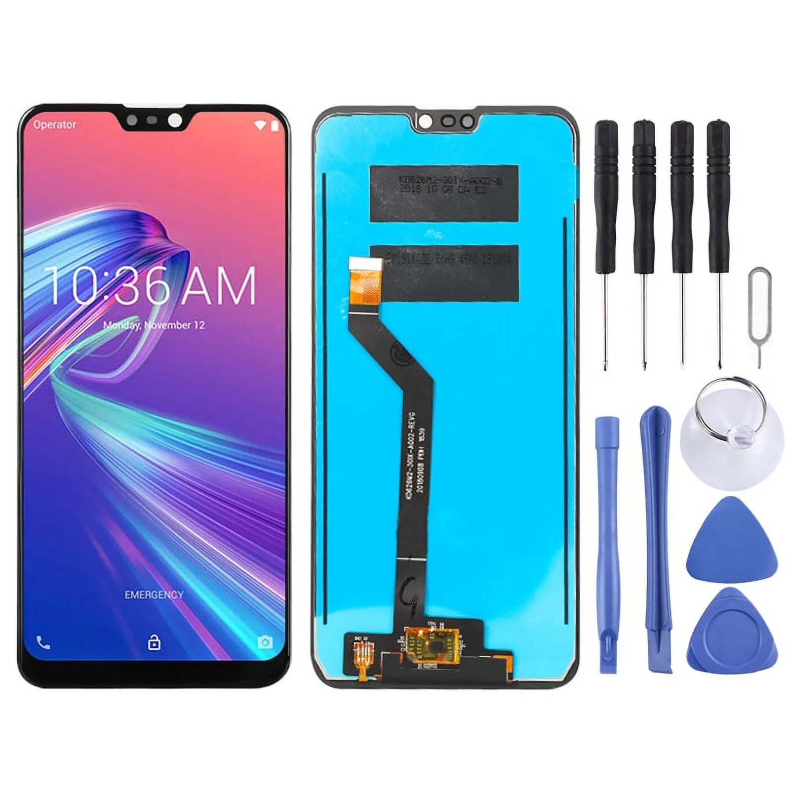Cellphone Repair Parts  OEM LCD Screen for Asus Zenfone Max Pro (M2) ZB631KL with Digitizer Full Assembly (Black)