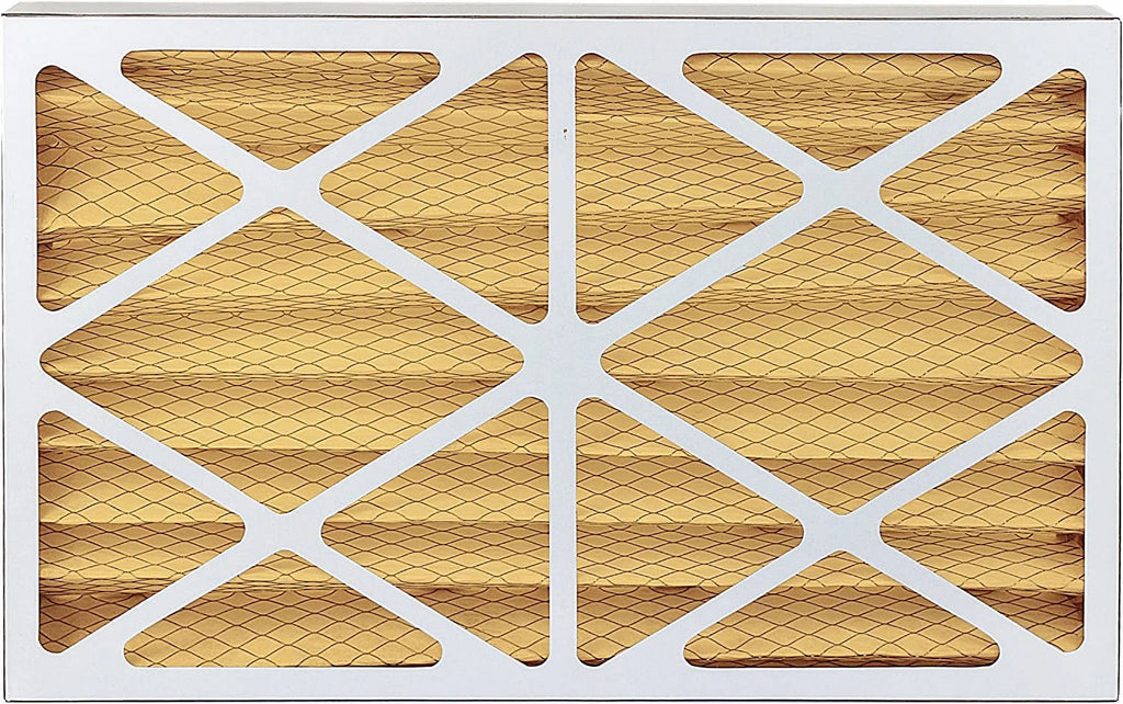 Filterbuy 10x25x4 MERV 11 Pleated HVAC AC Furnace Air Filters (6-Pack)
