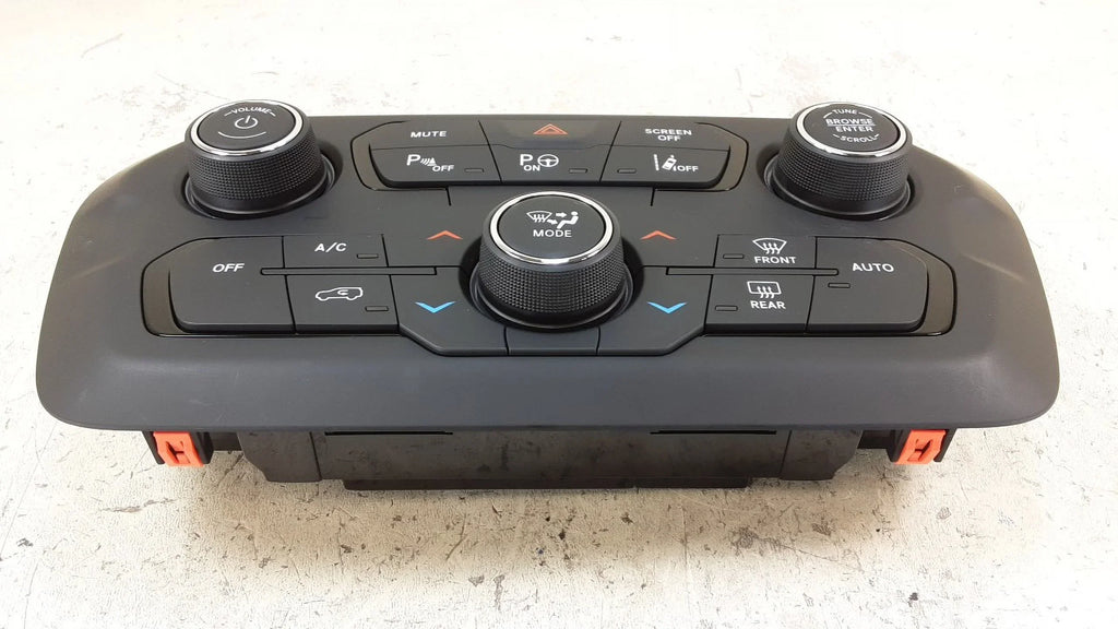 Pre-Owned 2021 2022 Jeep Renegade Radio Audio Climate Temperature Control Panel OEM LKQ (Good)