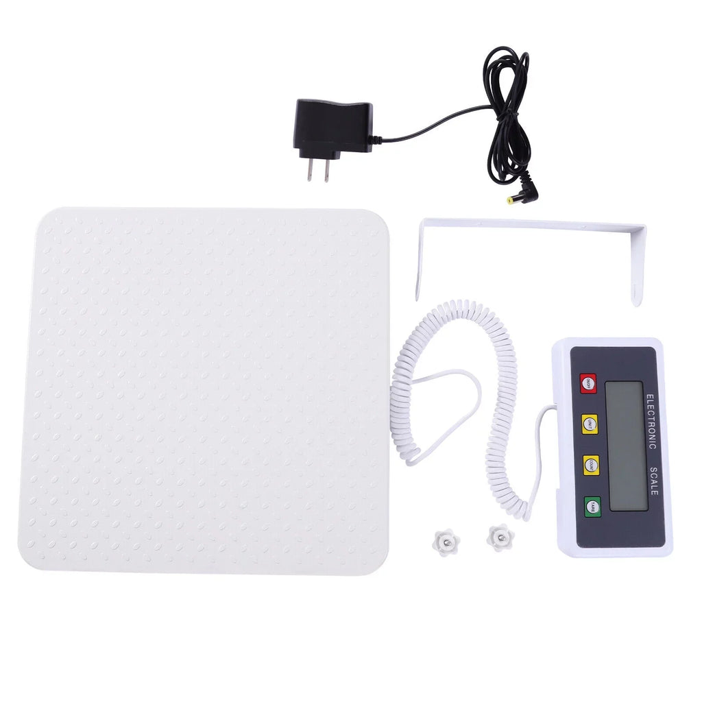 ZhdnBhnos 660lbs Medical Scale High-precision Digital Monitor Electronic Body Weight Scale Heavy Duty Large Platform Physician Scale Wrestling Scale