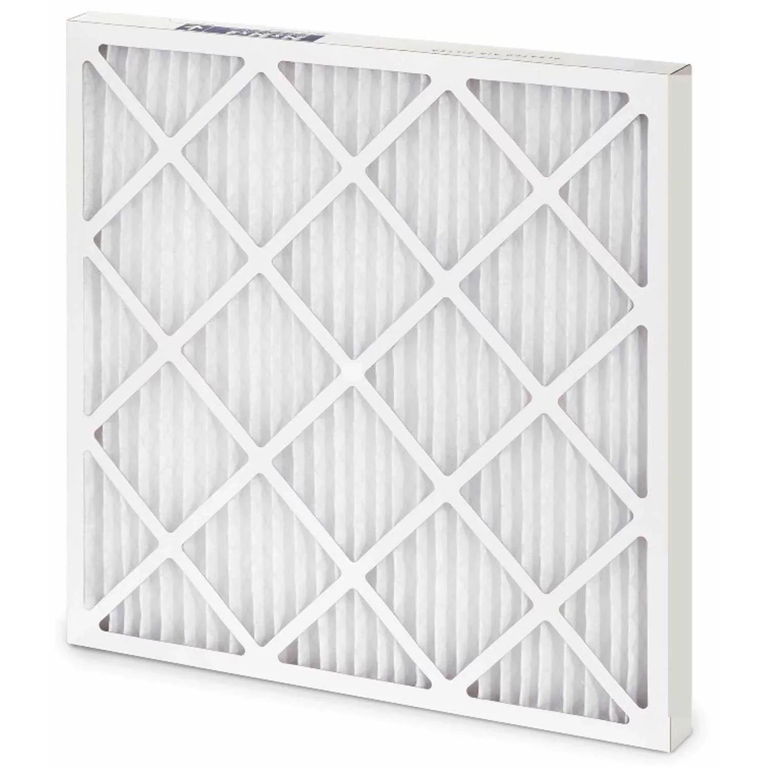 Pleated MERV 8 Standard Capacity Air Filter, 24"W x 18"H x 2"D, Lot of 12