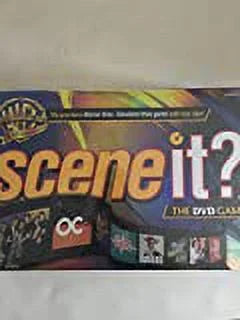 SCENE IT - WB Warner Bros 50th Anniversary DVD Game with Real Clips on the Trivia