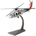 Classic Fighter Model 1:72 USA UH-60 Black Hawk helicopter (Sea Hawk version)  Diecast Airplanes Military Screen Model Aircraft for Collection