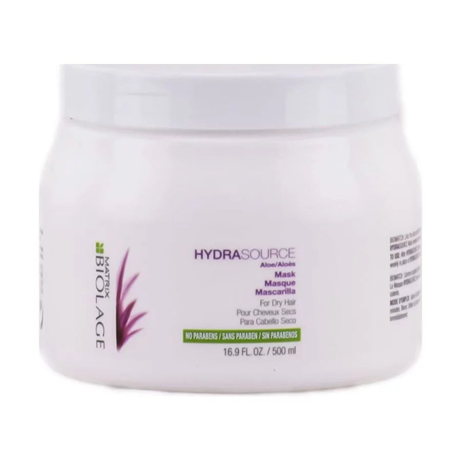 Matrix Biolage Hydrasource Aloe Hair Mask For Dry Hair 16.9 Oz