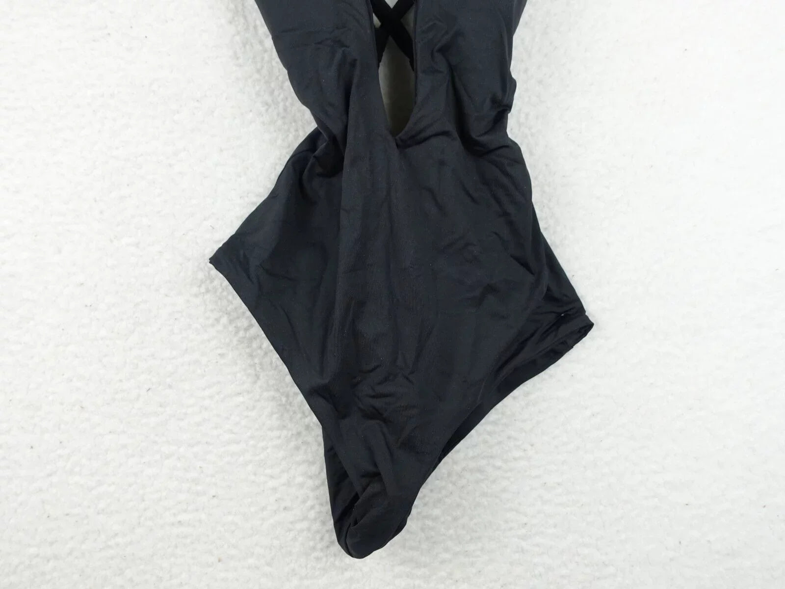 BECCA Swimsuit XS - Black - Rebecca Virtue Color Code Skylar Plunge One-Piece