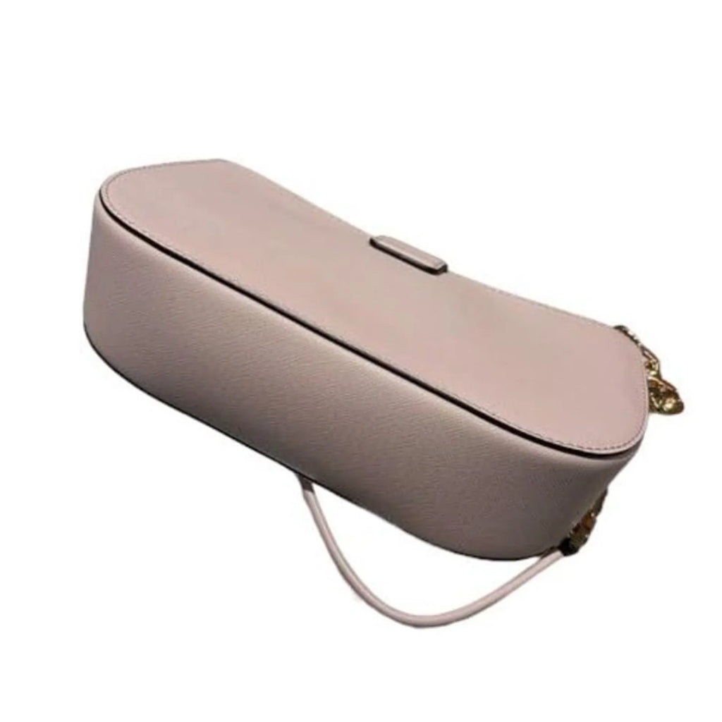 Michael Kors Womens Carmen XS Leather Pouchette Shoulder Bag (Powder Blush) 35F2GNMC0L-424
