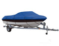 BLUE, GREAT QUALITY BOAT COVER Compatible for POLAR KRAFT KODIAK V 180 FS W/ TM 2011-2015