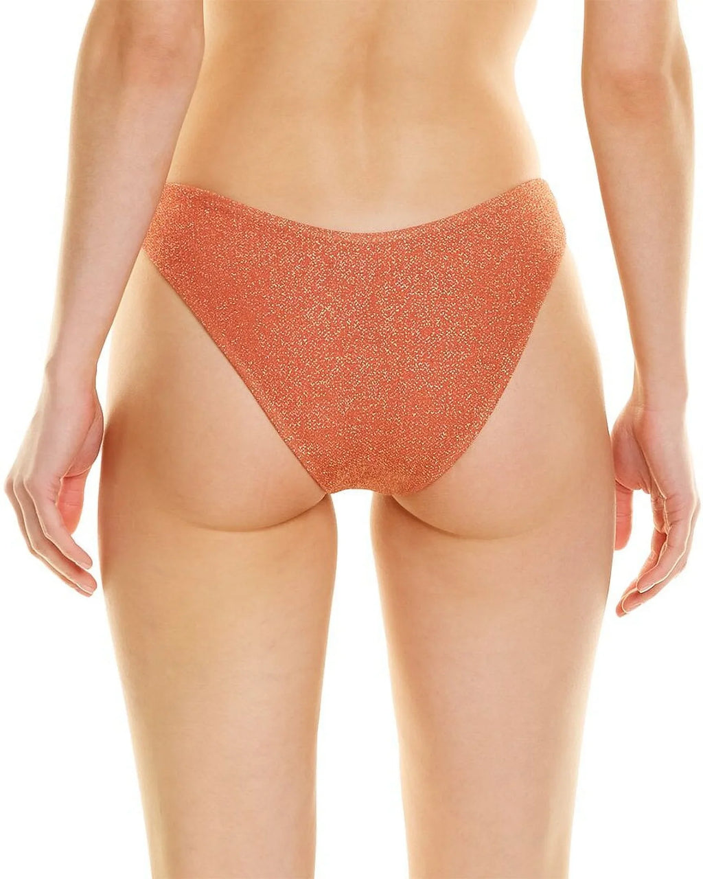 Beach Riot Womens Vanessa Metallic Bikini Swim Bottom Separates