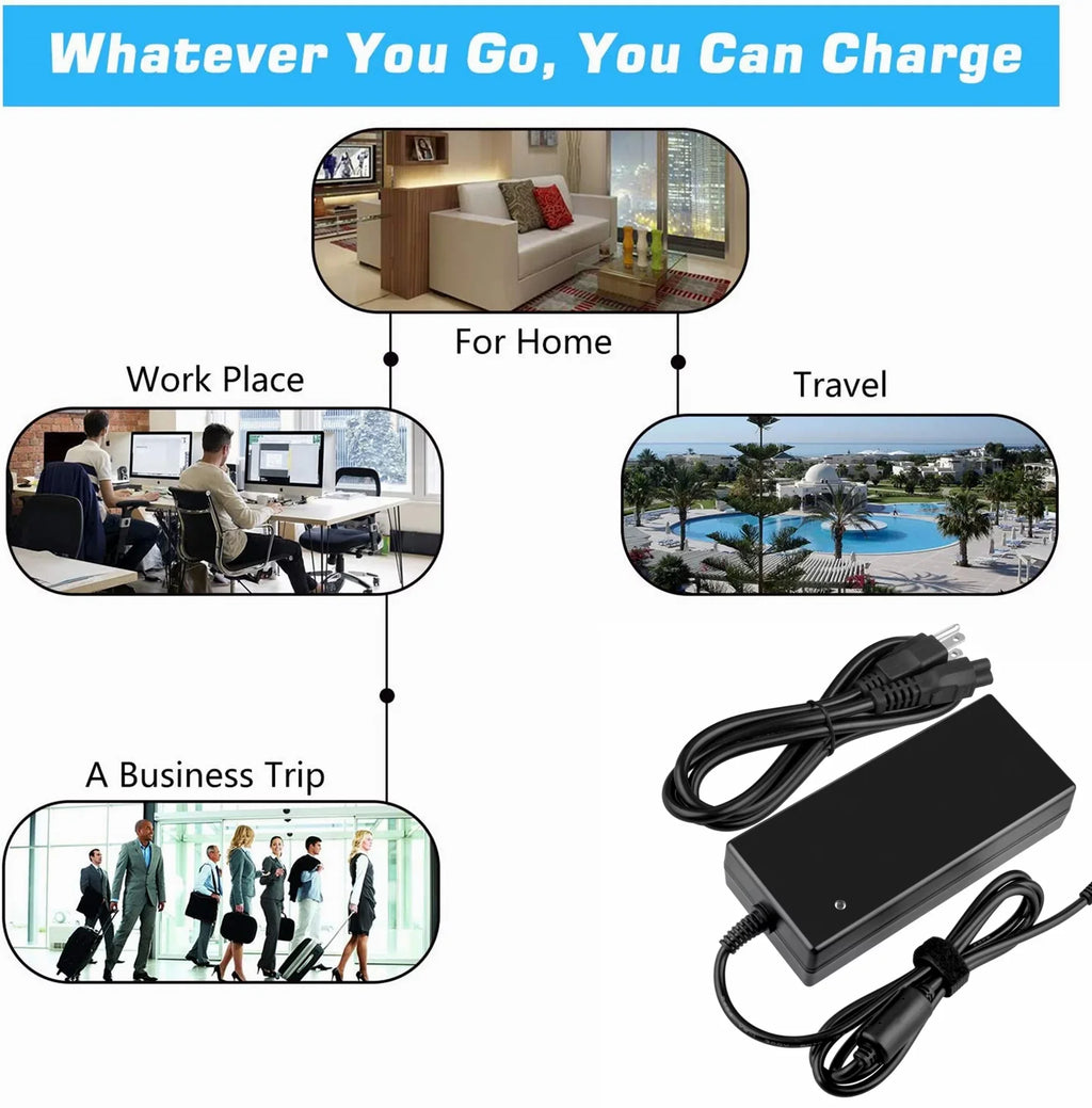 KONKIN BOO Compatible 120W AC / DC Adapter Replacement for Asus G51J-1B IX098V IX139V 90-XB05N0PW00040Y G60JX-JX040V G60JX-JX046V N71JQ-A1 G50V-AS057C VX2 G50V-EP021C N82JQ-B1 N82JQ-B2
