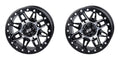(2 Pack) 4/137 Tusk Wasatch Beadlock Wheel 15x7 5.0 + 2.0 Machined/Black For CAN-AM Defender HD10 Pro Limited 2021-2022