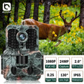 IClover Waterproof Hunting Camera 32G 24MP 1080P Wildlife Trail Game Camera Night Vision
